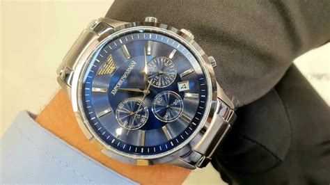 ar2448 armani watch fake|emporio armani chronograph watch instructions.